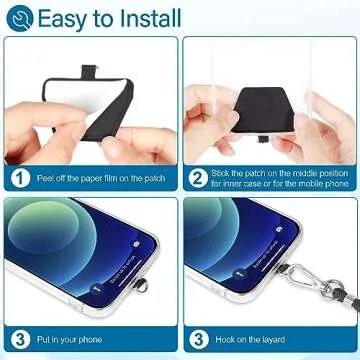 takyu Adjustable Phone Lanyard for Hands-Free Convenience