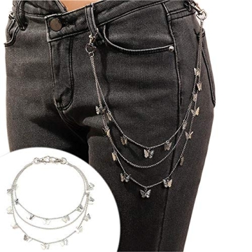 Riymusry Punk Butterfly Body Chain for Unique Style