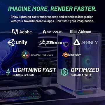 Skytech Gaming Archangel PC - Intel i5, RTX 4070, 1TB SSD, 16GB RAM