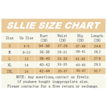 SLLIE Strapless Shapewear Slip for Under Dresses