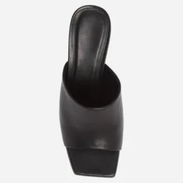 Trish Lucia Women's Platform Chunky Heels Mules for Summer Style