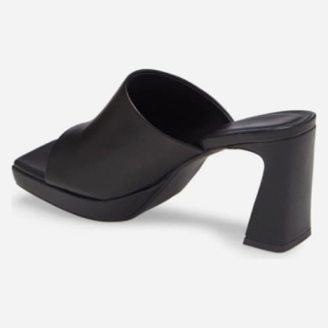 Trish Lucia Women's Platform Chunky Heels Mules for Summer Style