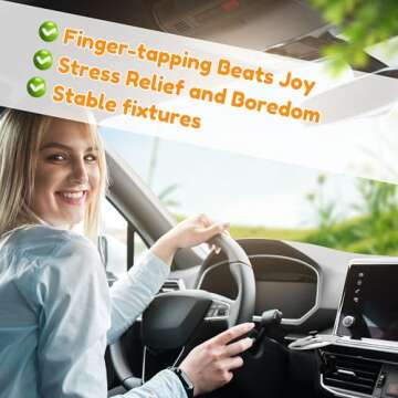 GioXtra Car Crash Cymbal – Fun Musical Car Accessory