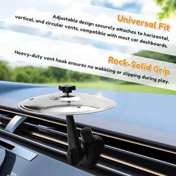 GioXtra Car Crash Cymbal – Fun Musical Car Accessory