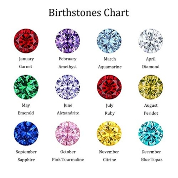 Cranmadia Sterling Silver September Birthstone Sapphire Tennis Necklaces for Women 4mm Tennis Necklace Fashion Jewelry Birthday Gifts for Women Mom Wife Her