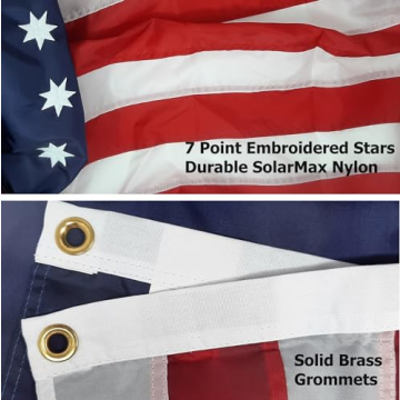1776 Bennington Flag - Durable SolarMax Nylon Made in USA