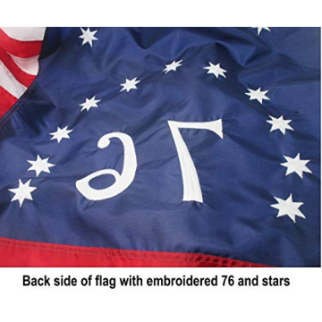 1776 Bennington Flag - Durable SolarMax Nylon Made in USA