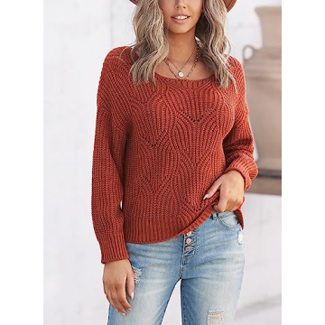 Dokotoo Women's Elegant Fall Sweater - Stylish & Cozy