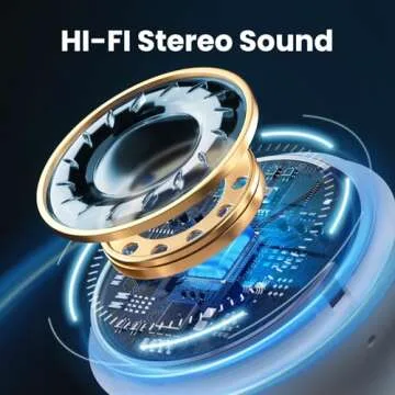 N7 Bluetooth Earbuds with 50H Playtime and Wireless Charging