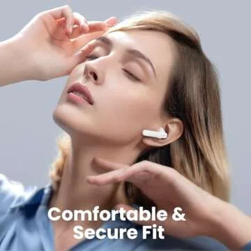 N7 Bluetooth Earbuds with 50H Playtime and Wireless Charging