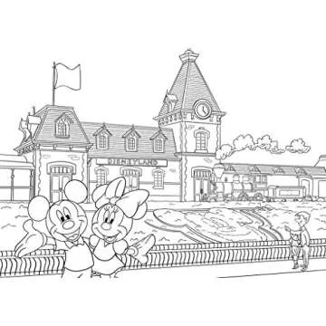 Disneyland Parks Colouring Book