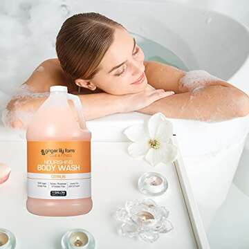 Ginger Lily Farms Nourishing Body Wash, Vegan & Cruelty-Free