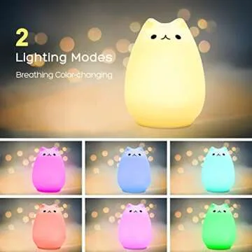 Litake Kitty Night Light | USB Rechargeable Cat Lamp