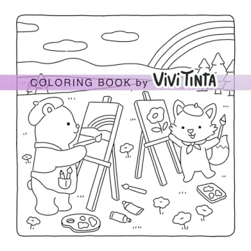 Adorable Fuzzy Friends Coloring Book for All Ages