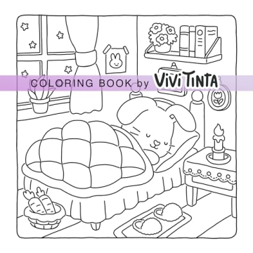 Adorable Fuzzy Friends Coloring Book for All Ages