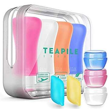 Travel Bottles 14 Pack - Leakproof and TSA Approved