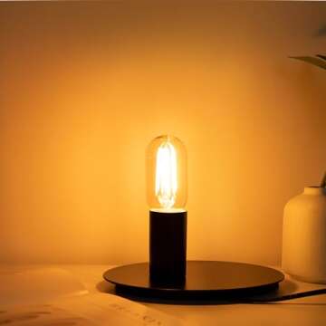 Sphoon Dimmable Tubular Amber LED Bulb - Pack of 2