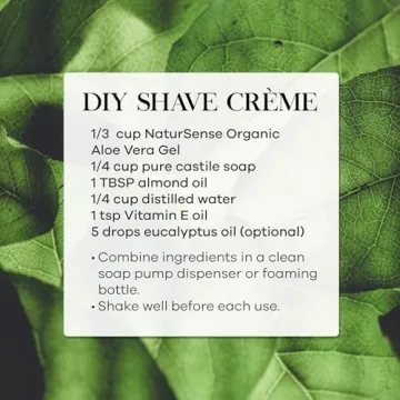 NTRSNS Organic Aloe Vera Gel - Pure Natural Healing Gel