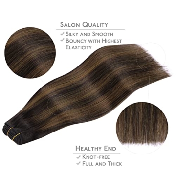 WENNALIFE Clip In 20 Inch Human Hair Extensions