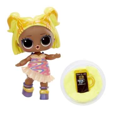 LOL Surprise Big Surprise Party with 4 Collectible Dolls, 40+ Surprises, 100 Value, 6 Unboxing Experiences, Fashions, Sand, Gel Crush, Shell Smash, Fluff, Party Confetti, Crunch Beads, Gift for Girls