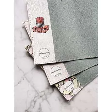 Passport cover Fashion pink bag eco - leather holder travel designer case for documents