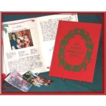 The Family Christmas Book - Capture Holiday Memories