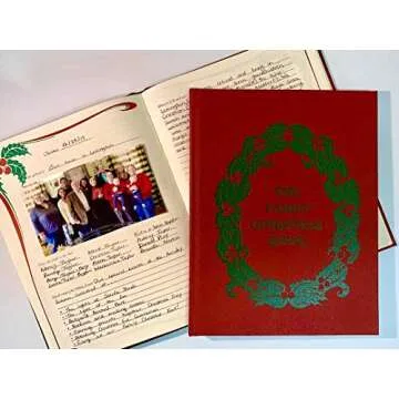 The Family Christmas Book - Capture Holiday Memories