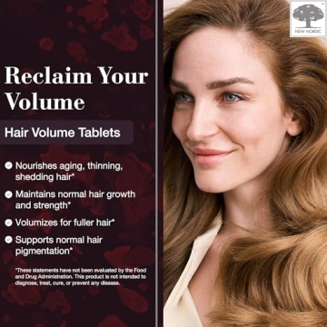 Hair Volume Tablets with Biotin & Apple Extract