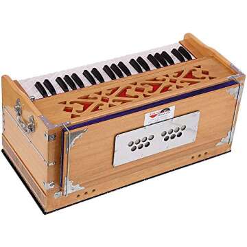 Kaayna Musicals Harmonium Pro Grade 3½ Octaves, 11 Stop