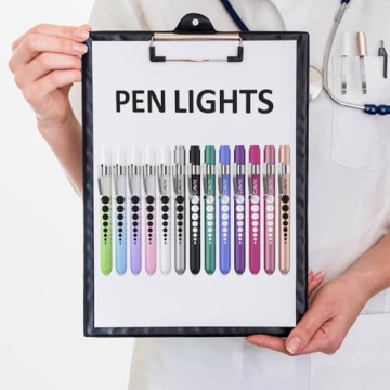 CAVN Pen Light with Pupil Gauge LED Penlight for Nurses Doctors