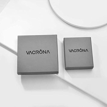 VACRONA 14k Gold Plated Cross Hoop Earrings for Women