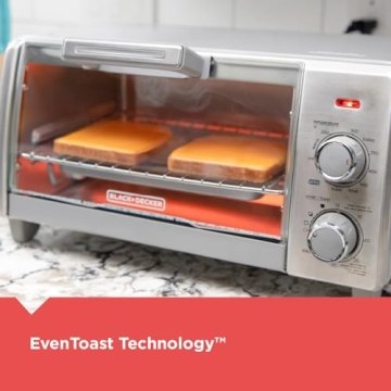 BLACK+DECKER 4-Slice Air Fry Toaster Oven