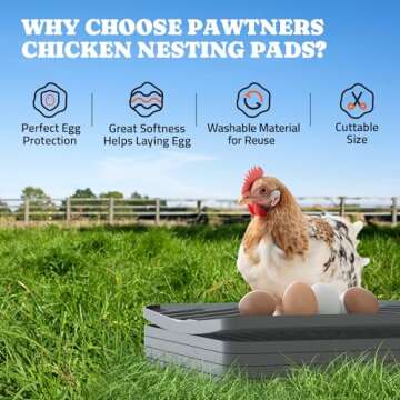 Durable Chicken Nesting Pads for Your Coop Bedding