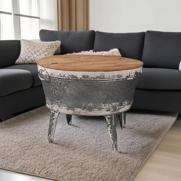 Rustic Lift-Top Coffee Table for Modern Farmhouse Style