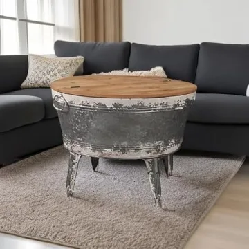 Rustic Lift-Top Coffee Table for Modern Farmhouse Style