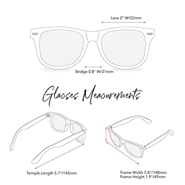 Nerd Style Clear Lens Retro Glasses for Cosplay and Fashion