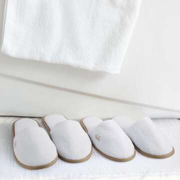 Bergman Kelly Spa Slippers - Disposable Comfort for All