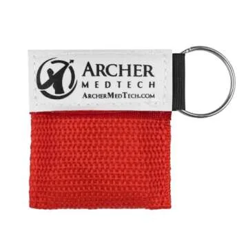 Archer MedTech CPR Mask - Portable CPR Face Shield 6 Pack
