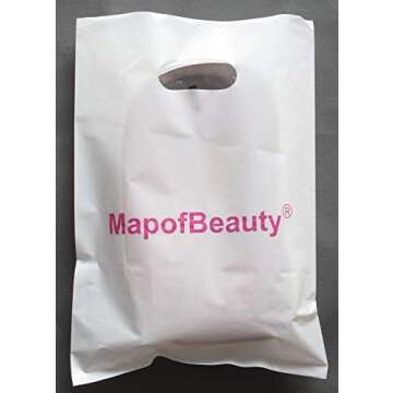 MapofBeauty 20 Inch /50 cm Fashion Women Medium Length Curly Wigs Flat Bangs Wigs (Dark Brown)