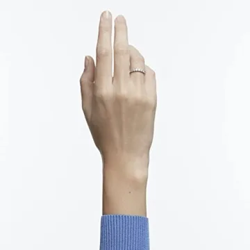 Swarovski Vittore XL Ring - Elegant Rhodium Finish