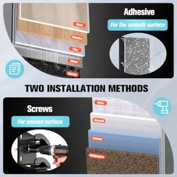 Hat Organizer for Baseball Caps - 2Pack Wall Rack