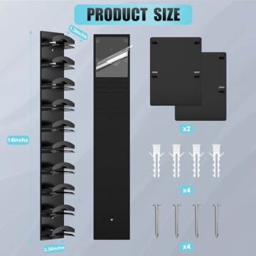 Hat Organizer for Baseball Caps - 2Pack Wall Rack