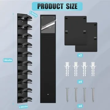 Hat Organizer for Baseball Caps - 2Pack Wall Rack