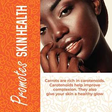 Herbaila Carrot Powder 16oz (1 lb), Pure Dried Carrot Juice Powder, Smoothie Booster, Natural Orange Carrot Food Coloring, non-GMO, Gluten-free