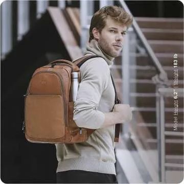VELEZ Leather Backpack