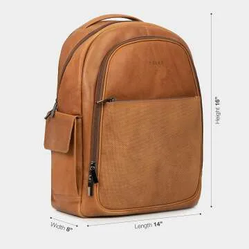 VELEZ Leather Backpack