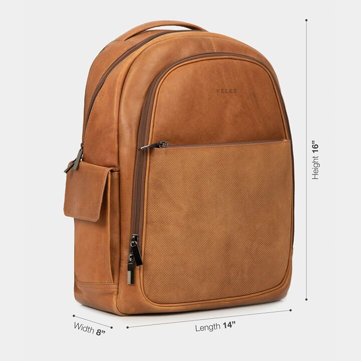 VELEZ Leather Backpack