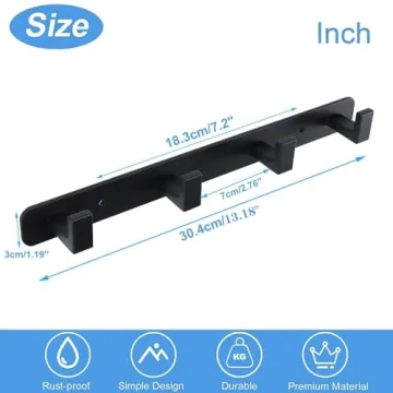 Durable Vanloory Coat Rack for Home and Office Use