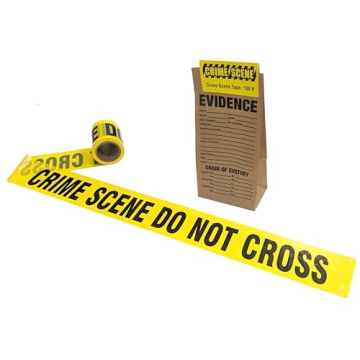 Versatile Crime Scene Tape - 100 ft Roll for Thematic Fun