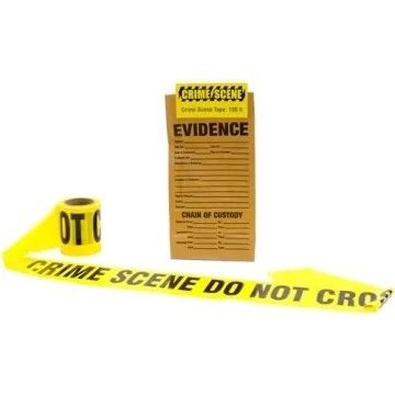 Authentic Crime Scene Tape - 100 ft for Halloween & More